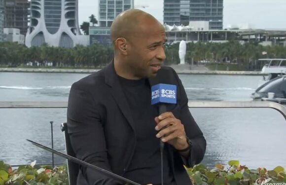 Thierry Henry FUMES at his custom EA FC 24 card