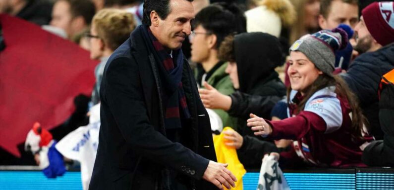 Unai Emery acknowledges good fortune opened the door for Villa’s victory