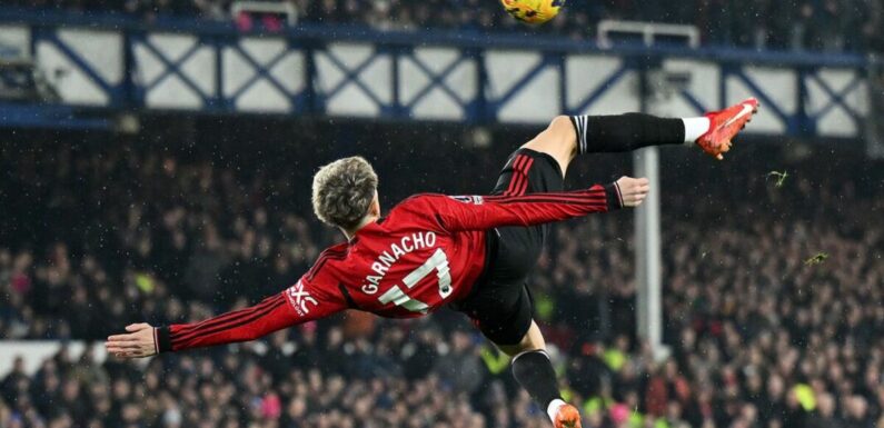 Where Alejandro Garnacho’s strike ranks in our top 10 overhead kicks of all time