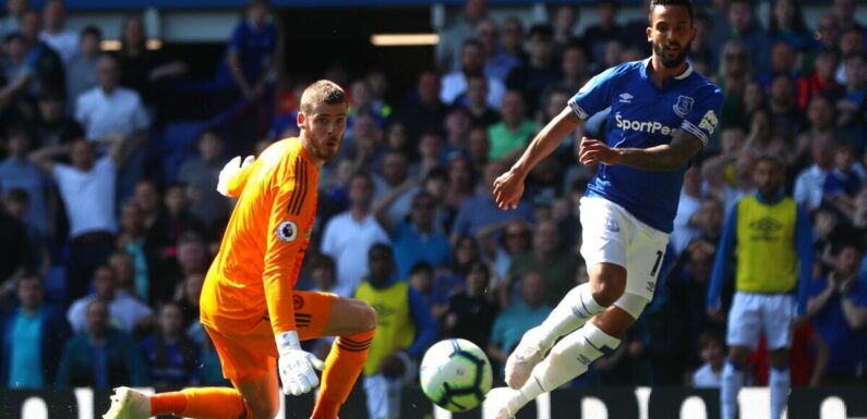 Where are Man Utd squad thrashed 4-0 at Everton four years on