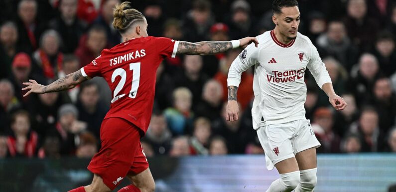 Alan Shearer criticises Manchester United winger Antony