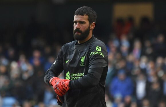 Alisson could return for Liverpool against Palace after hamstring blow