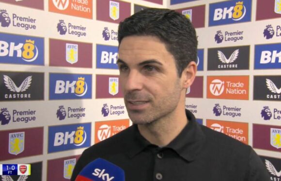 Arsenal boss Mikel Arteta shares dressing room message after Aston Villa loss
