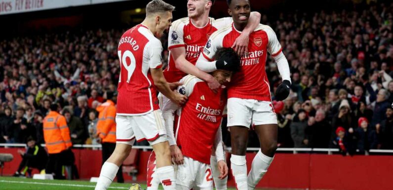 Arsenal break Brighton spell to set up early Premier League title showdown