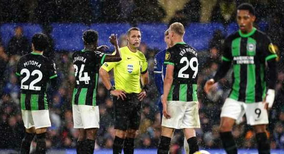 Brighton ‘robbed in broad daylight’ against Chelsea as refs ‘change the rules’
