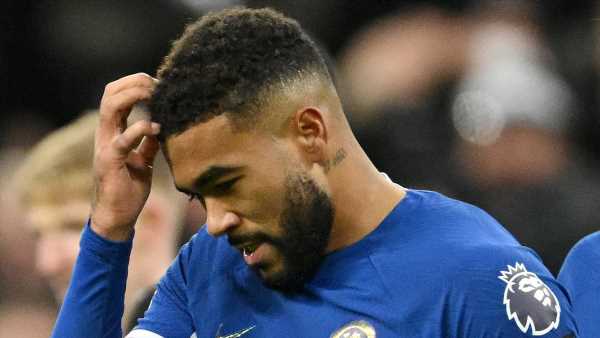 Chelsea captain Reece James WILL have to undergo hamstring surgery