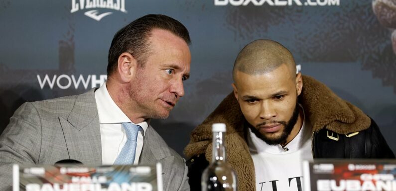 Chris Eubank Jr LASHES OUT at his promoter in online rant