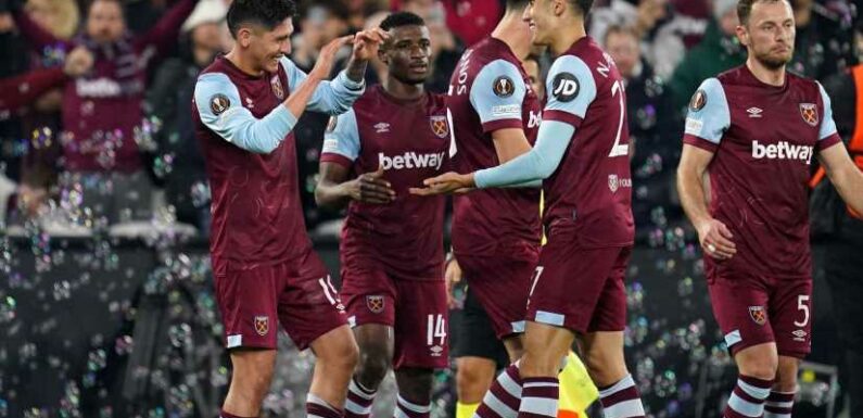 David Moyes sings praises of Edson Alvarez after West Ham win over Freiburg