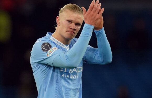 Erling Haaland ruled out for Manchester City as Pep Guardiola issues injury update