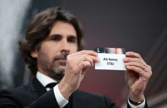 Europa League play-off draw sees Roma and Feyenoord meet in European final rematch