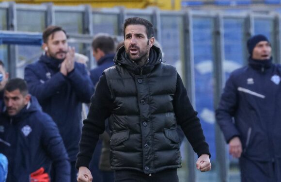 Fabregas sacks himself as manager of his own club one month after appointment