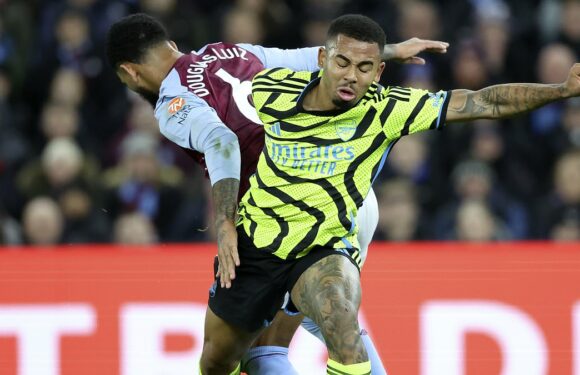 Fans fume that Arsenal are denied spot-kick in defeat to Aston Villa