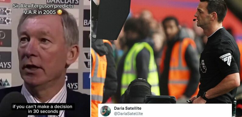 Fans left in amazement at 'genius' Fergie predicting VAR back in 2005