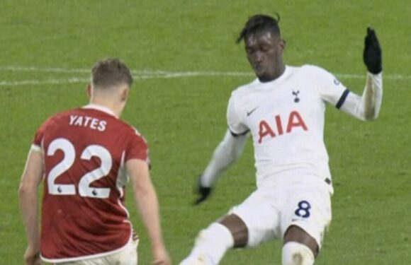 Fans say Spurs’ Yves Bissouma ‘wanted Christmas off’ after second red of season