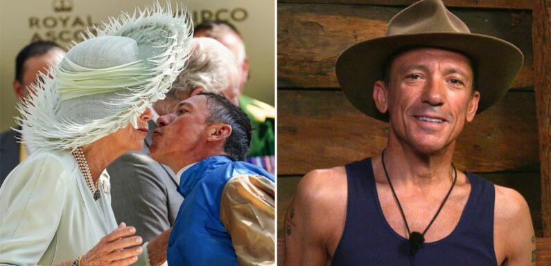 Frankie Dettori kissed Camilla and broke rule as jockey left Queen open-mouthed
