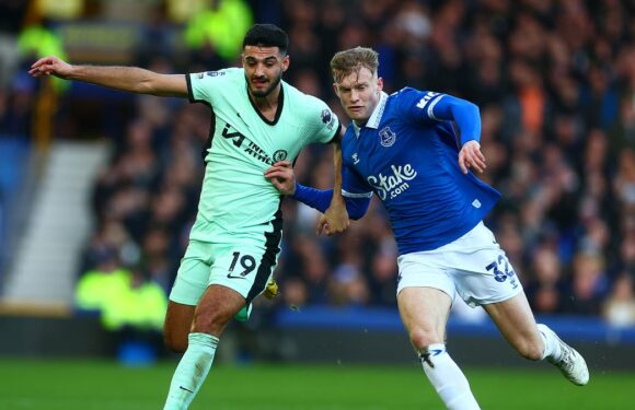 Gareth Southgate is keeping tabs on Everton duo ahead of Euro 2024