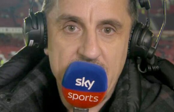 Gary Neville slams ‘worst atmosphere ever seen at Anfield’ during Man Utd game