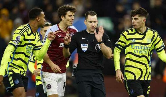 Howard Webb explains why penalty wasn't given against Matty Cash