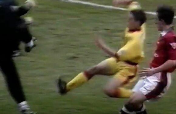 ‘I always wanted to kick Peter Schmeichel – but my Man Utd rage got me sent off’