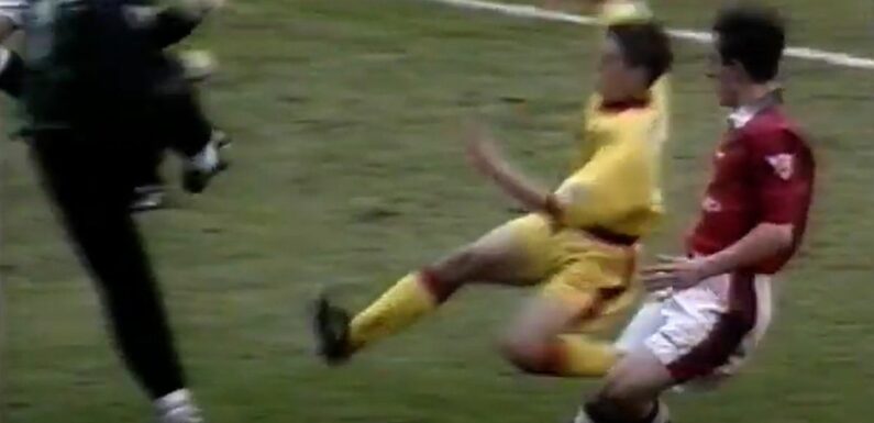 ‘I always wanted to kick Peter Schmeichel – but my Man Utd rage got me sent off’