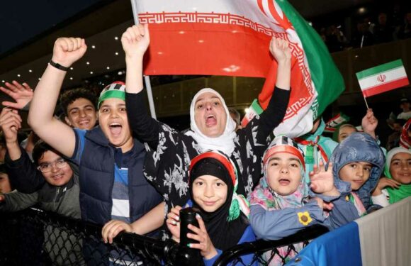 Iran allow women into stadium for football match as Fifa hails ‘progress’