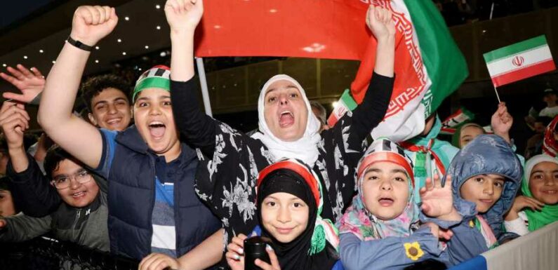 Iran allow women into stadium for football match as Fifa hails ‘progress’