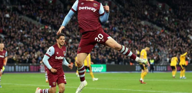 Jarrod Bowen relishing West Ham’s hectic run as focus switches to cup success