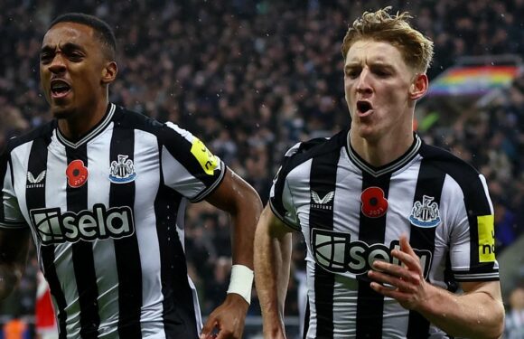 Joe Willock admitted ball had gone out in Newcastle's win over Arsenal