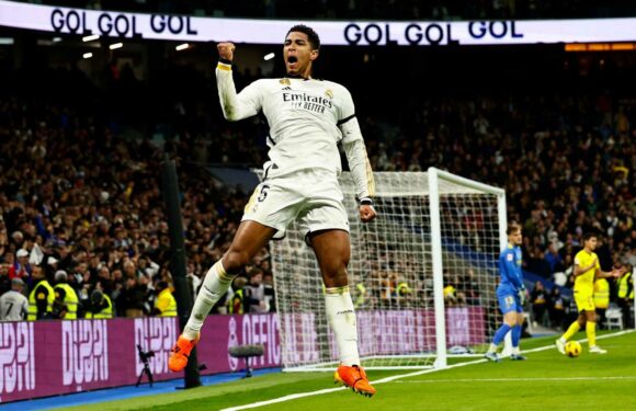 Jude Bellingham on target again as Real Madrid beat Villarreal