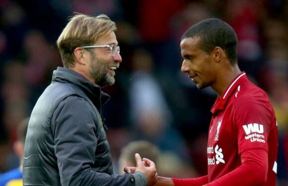 Jurgen Klopp says Liverpool unlikely to buy centre-back to cover for Joel Matip