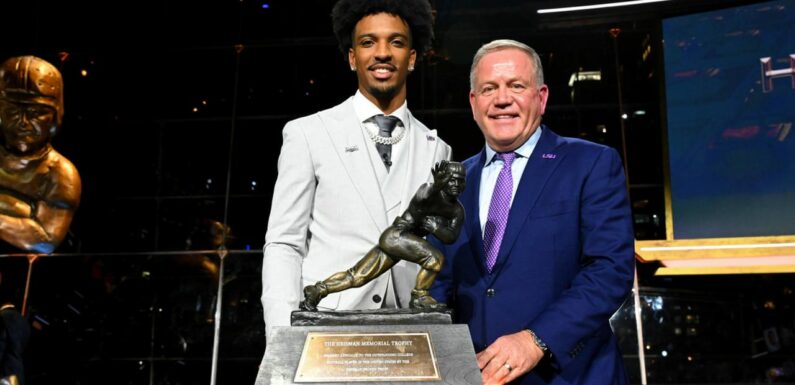 LSU's Jayden Daniels wins 2023 Heisman Trophy