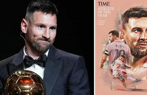 Lionel Messi is first footballer named as Time magazine’s ‘Athlete of the Year’