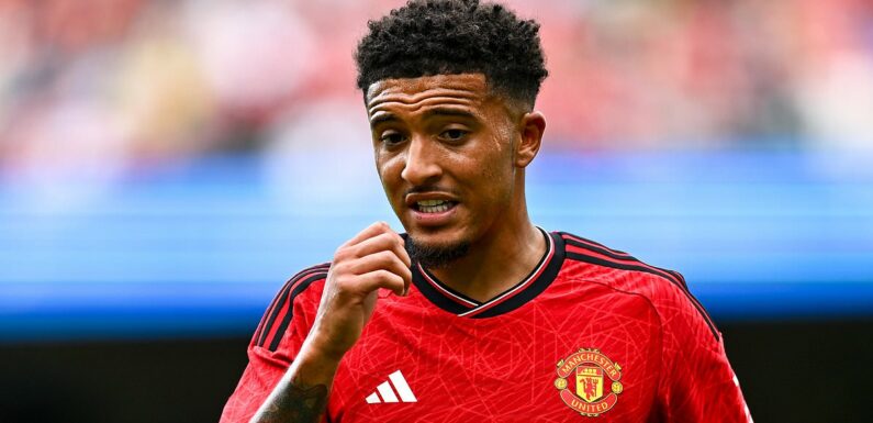 Man United outcast Jadon Sancho could be offered another escape route