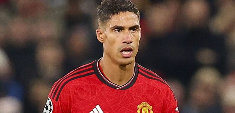 Man Utd at risk of losing Raphael Varane on free transfer after ‘contract gaffe’