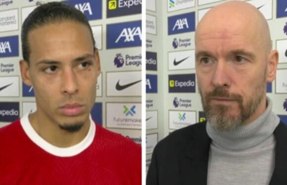 Man Utd boss Ten Hag has blunt reply to ‘arrogant’ Van Dijk after Liverpool dig
