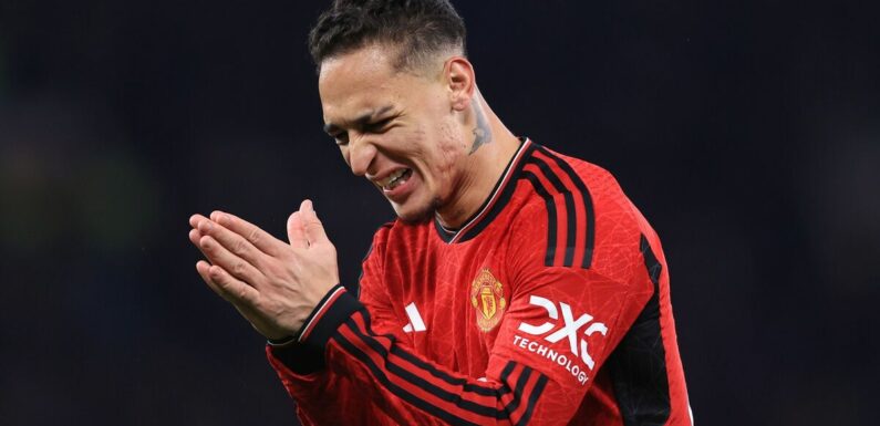 Man Utd flop Antony told to ‘man up’ by Dwight Yorke as second player burned