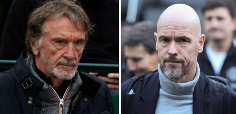 Man Utd players hand Sir Jim Ratcliffe ‘four reasons’ to sack Erik ten Hag