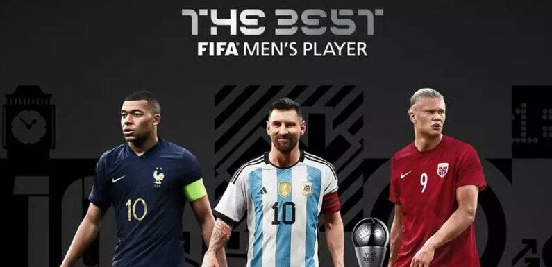 Messi to battle Haaland and Mbappe to be crowned FIFA Men's Best