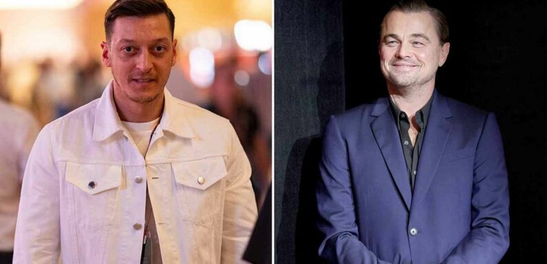Mesut Ozil goes ‘wild’ with cheeky reply to DiCaprio’s ‘what’s Arsenal’ question