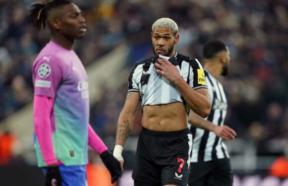 Newcastle crash out of Europe after home defeat to AC Milan