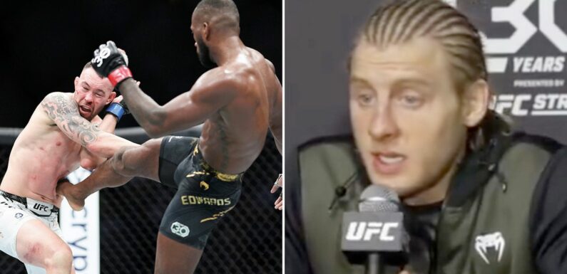 Paddy Pimblett wanted Edwards to ‘snap Covington’s jaw’ after vile dad taunts