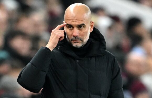 Pep Guardiola is looking to be the anchor in Man City's turnaround