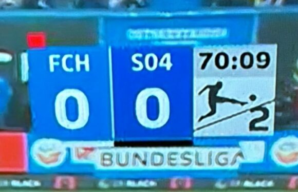 REVEALED: Why first half of Schalke vs Hansa Rostock lasted 78 MINUTES