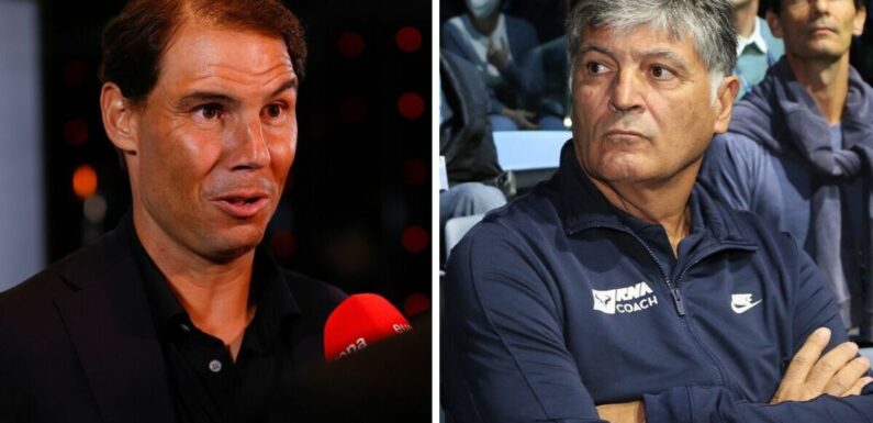 Rafael Nadal’s uncle supporting rival star ahead of Spaniard’s injury comeback