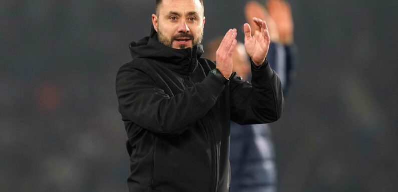 Roberto De Zerbi hails ‘historic moment’ for Brighton after topping group