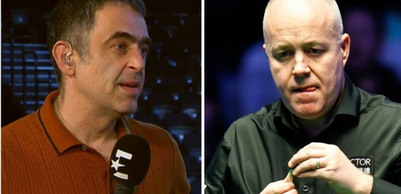 Ronnie O’Sullivan makes ‘aggressive’ comment to John Higgins at Scottish Open