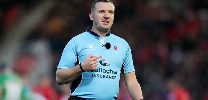 Rugby World Cup official claims he's 'taking a break' from officiating