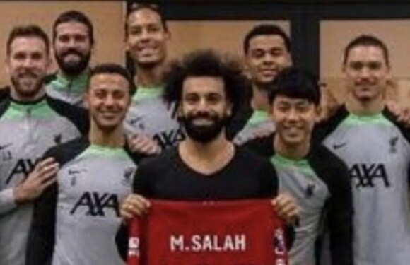 Salah given Liverpool shirt with new number after etching himself into history