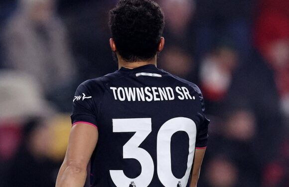 The reason why Andros Townsend has changed the name on his shirt