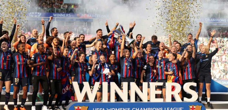 Uefa announces changes to Women’s Champions League and second European competition